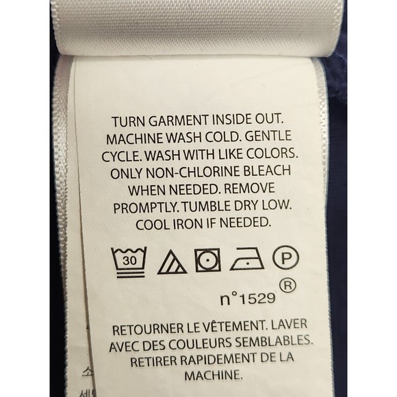 Polo Ralph Lauren Shirt Men M Navy Short Sleeve Classic Fit All Over Print Crest - Picture 8 of 8